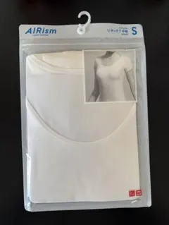AIRism UネックT半袖 S