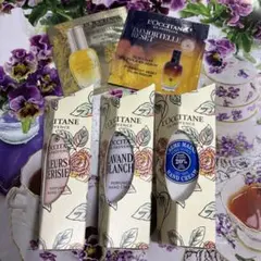 L'Occitane ハンドクリーム3本セット サンプル付き ロクシタン