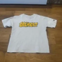 ELEMENT エレメント 短丈Tシャツ ホワイト Mサイズのサムネイル
