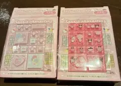 サンリオ　トレーディングミニタイルシール　シークレット　リトルツインスターズ