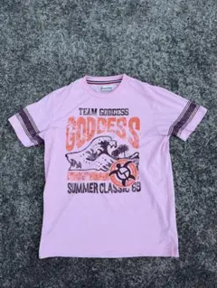 TEAM GODDESS Tシャツ ピンク 半袖のサムネイル