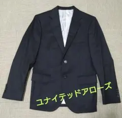 【美品】ユナイテッドアローズ ブラック テーラードジャケット サイズ46