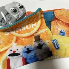 パペット スンスン バラエティー コレクション スクエアポーチ①