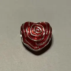 Pandora 赤　ハート　チャーム　パンドラ