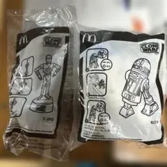 ハッピーセット　スター・ウォーズ クローン・ウォーズ フィギュア　2個セット