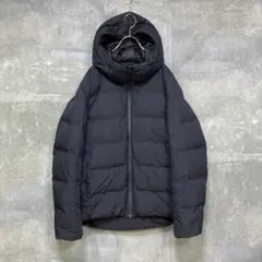 最強防寒◆ ユニクロ　シームレスダウンジャケット　メンズ　L ネイビー