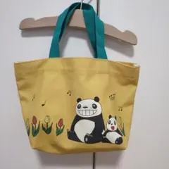 ○新品○パンダコパンダ ミニトートバッグ お弁当入れ
