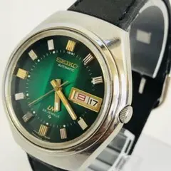 【美品】SEIKO ロードマチック 5606-7300 グリーン 自動巻 LMのサムネイル