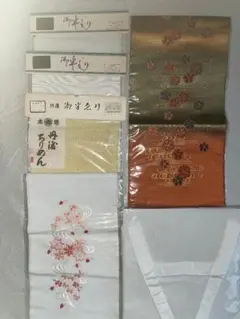 半衿（５枚）肌襦袢（１枚）セットのサムネイル