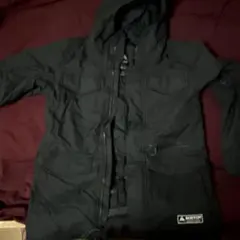 Burton ブラックジャケット フード付き