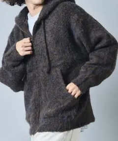 FREAK’S STOREフリークスストア シャギーニット フルジップ パーカー