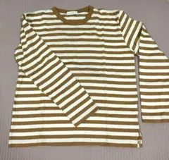 greenlabelrelaxing 長袖カットソー ボーダー　S　未使用