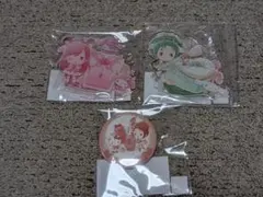 Yes!プリキュア5GoGo! サンリオWEBくじ アクスタ＆缶バッジ 全セット