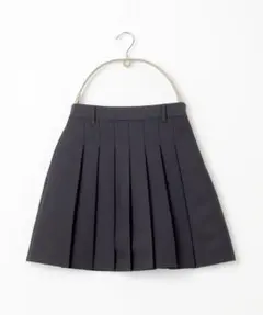 Honeys ブラック プリーツスカート ゴムウエスト