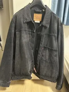 Levi's ブラックデニムジャケット XXL 値下げ中✨️