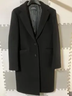 GREEN LABEL RELAXING チェスターコートレディース ブラック