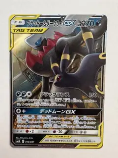 カサハラ様専用 ブラッキー&ダークライGX rr タッグチーム - メルカリ