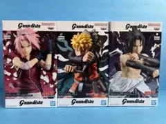 NARUTO Grandista フィギュア　サクラ&ナルト&サスケ3体セット