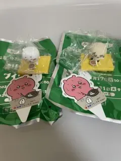 ちいかわ　松屋　松のや　コラボ　鬼辛カレー フィギュア　ちいかわ　ラッコ