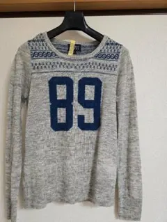 パーリーゲイツ 薄手ニット 89デザイン 長袖 ゴルフウェア1サイズ