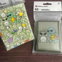 【 海外公式限定 】みがわり & ゼニガメ スリーブ & デッキボックス 海外公式限定 】みがわり & ゼニガメ スリーブ ポケモンセンター