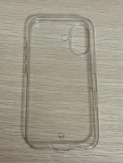 【iPhone16用】クリアケース