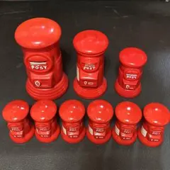 ゆうちょ銀行「赤色ポスト貯金箱」（非売品） - メルカリ