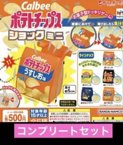 ポテトチップスショックミニ　全5種セット　ガチャ