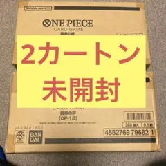 ONE PIECEカードゲーム　師弟の絆　 【OP-12】2カートン　新品未開封