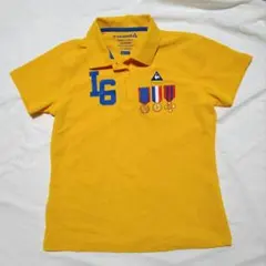 【USED】ル・コックゴルフ　ウェア　イエロー　サイズＬＬ