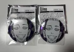 東京リベンジャーズ　半間修二　メタリック缶バッジ　マイキーマート