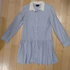 Ralph Lauren 青白ストライプ チュニック