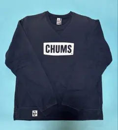 メンズCHUMS ネイビー スウェットのサムネイル