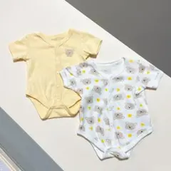 西松屋 半袖ロンパース 2点セット