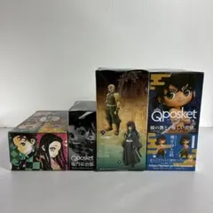 041 Qposket 鬼滅の刃 炭治郎 フィギュア アニメ ４点おまとめ