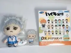 【2点セット】ハイキュー　セガラッキーくじ　B賞　D賞