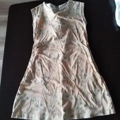 PAUL & JOE 花柄 ノースリーブミニワンピース 女児130cm