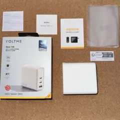 訳アリVOLTME Revo 140W PD3.1 GaN 急速充電器 3ポート
