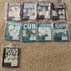 ワンピース ベースショップ くじ 一番くじ アクリルブロックチャーム賞　9個