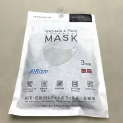 新品•未開封　ユニクロ　エアリズムマスク ちいさめMサイズ　UNIQLO 黒