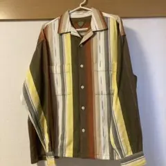niko and... UNSTUDIED マルチカラーストライプ 長袖シャツ