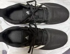 adidas ブラック スニーカー 6 UK