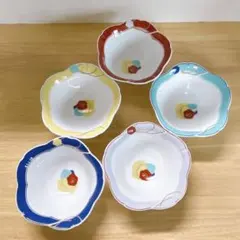 ❺ 乃りたけ　小鉢　和食器　花柄　希少品のサムネイル