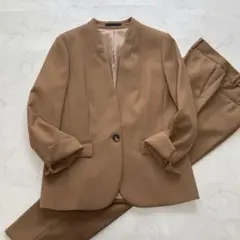 大きいサイズ♡洗える♪AOKI パンツスーツセット XL 春夏