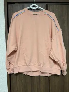 チチカカ　フロスティーカラースウェットプルオーバー ピンク