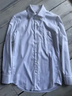 UNIQLO ホワイト ドレス シャツ Yシャツ ユニクロ