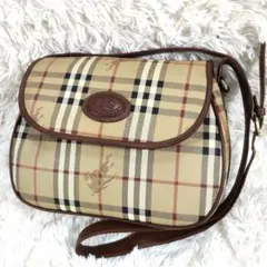 バーバリーズ ショルダーバッグ ノバチェック シャドーホース