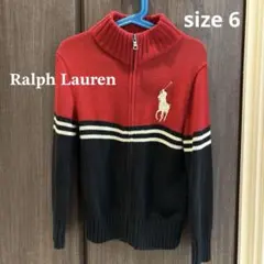 Polo Ralph Lauren ジップアップセーター size 6