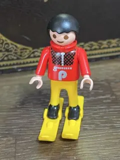 プレイモービル　スキー　子供　Playmobil スクデット　2533