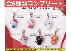 ♡♡ ハローキティ めじるしアクセサリー コンプリート 6種セット♡♡